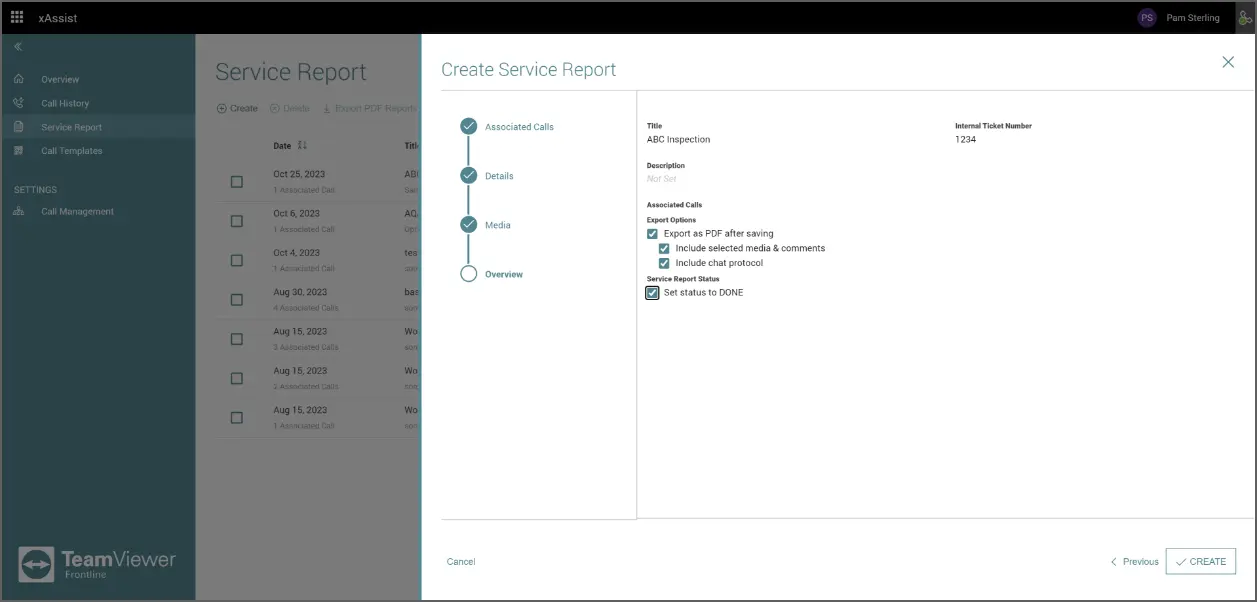 Service Report 3