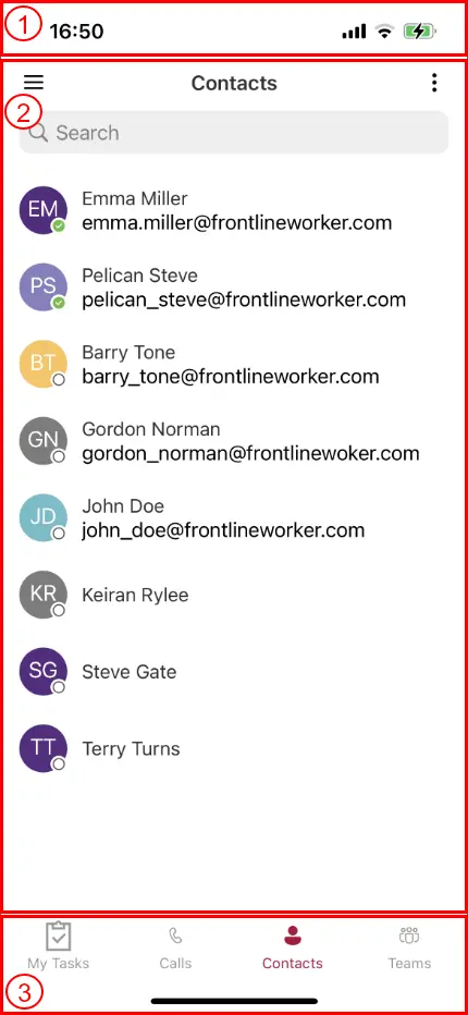 Ios Contacts