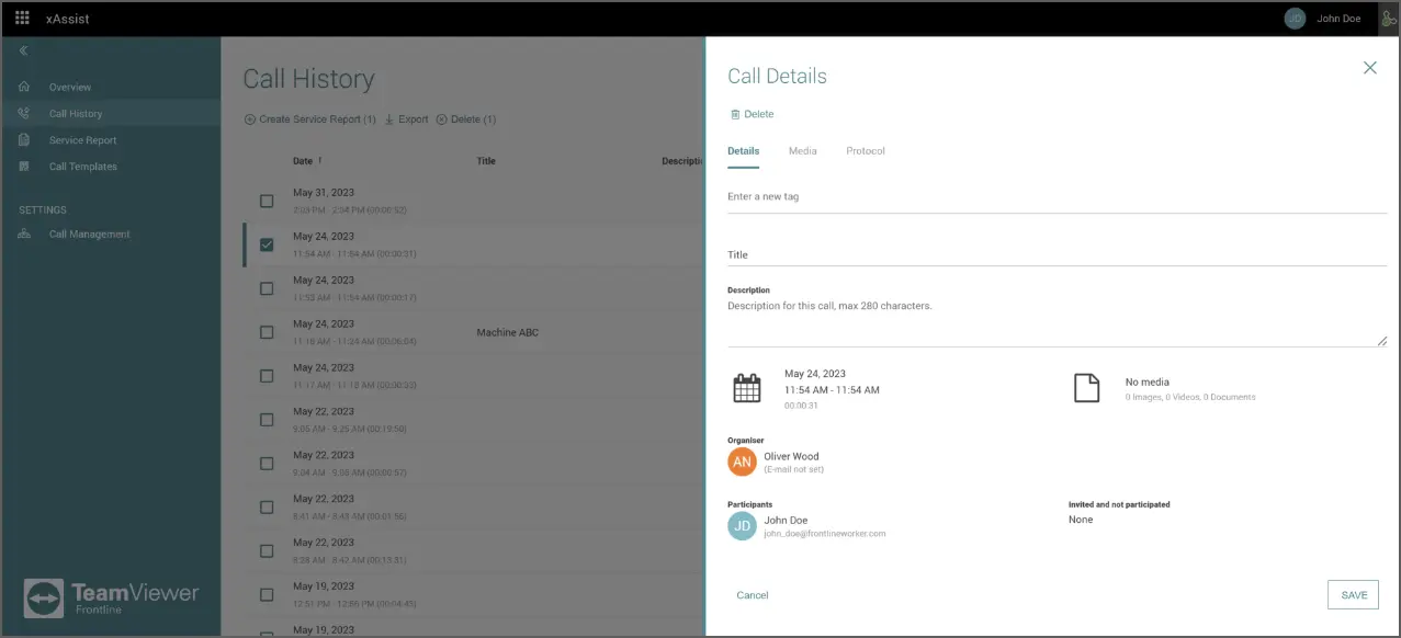 Call Details