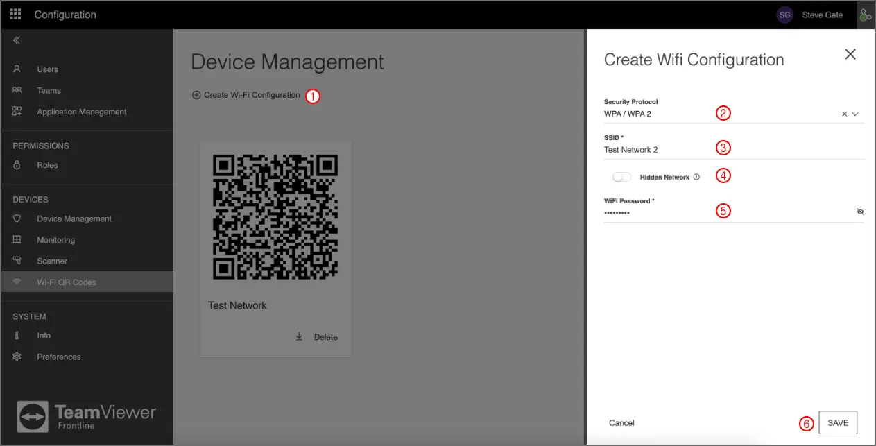 Create Wi Fi Configuration