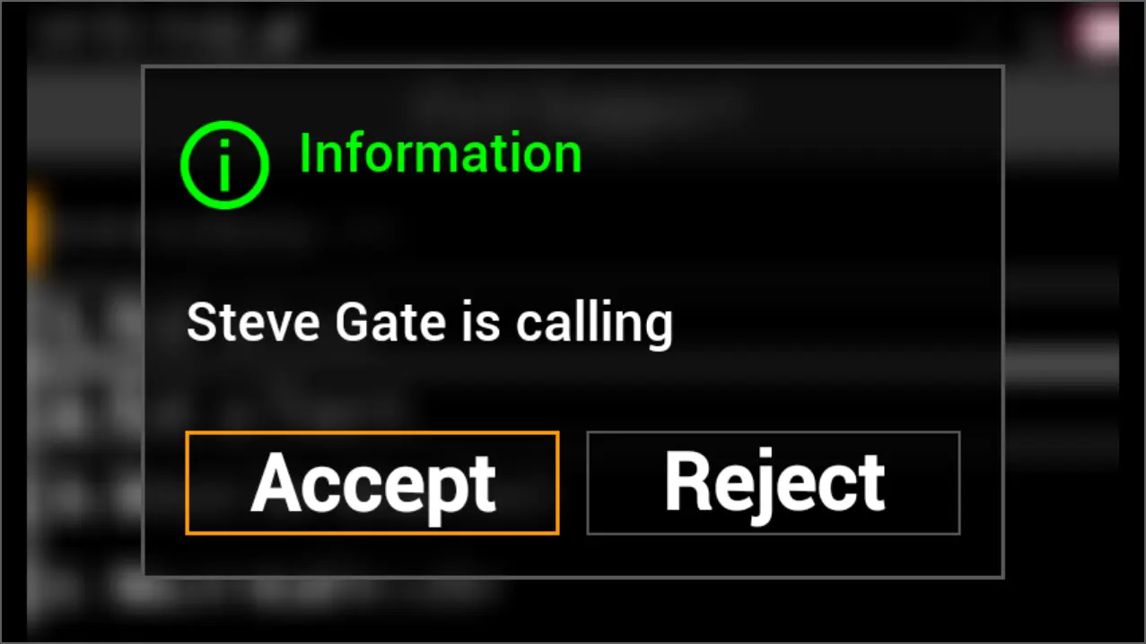 Incoming Call Notification