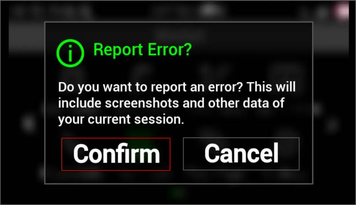 Report Error