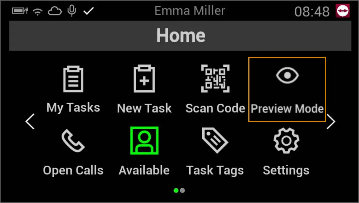 Home Screen E2 80 93 Preview Mode