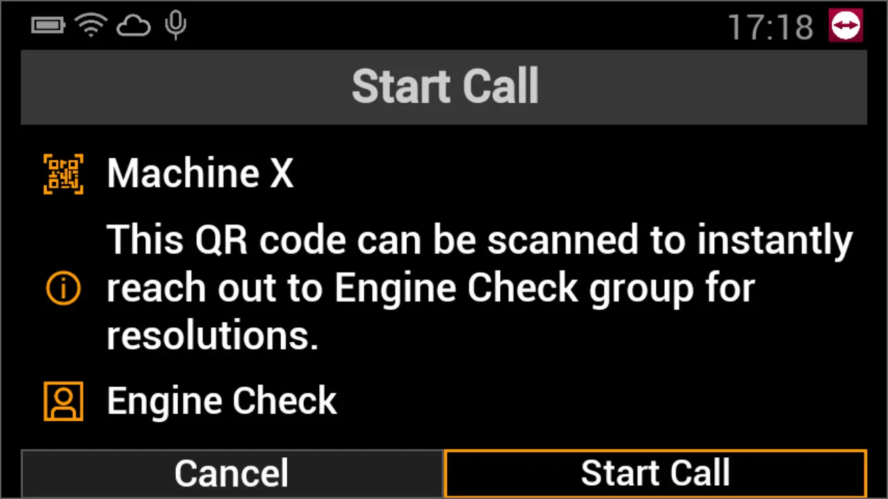 Scan Call Code
