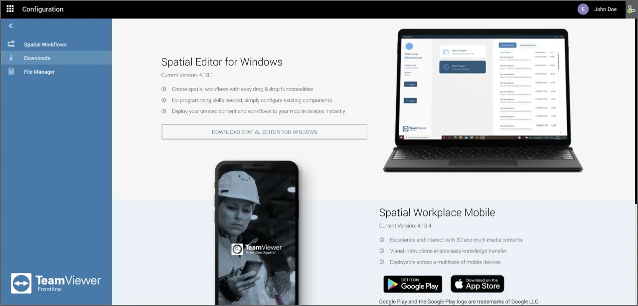 Spatial Editor For Windows