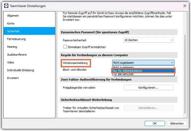 Uac Full Client Setting Windows Logon De