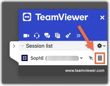 Remote Session Panel Clipboard