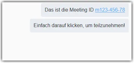 Tv Meeting Chat Clickable