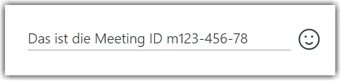 Tv Meeting Chat Id