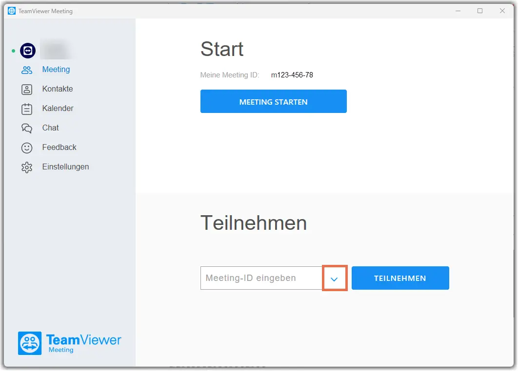 Tv Meeting Dropdown