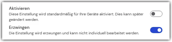 Policy Rules Enable Enforce