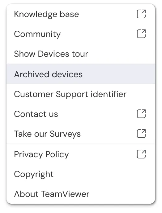 Archived Devices
