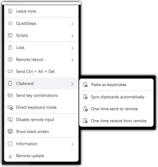 Clipboard Sync Modes