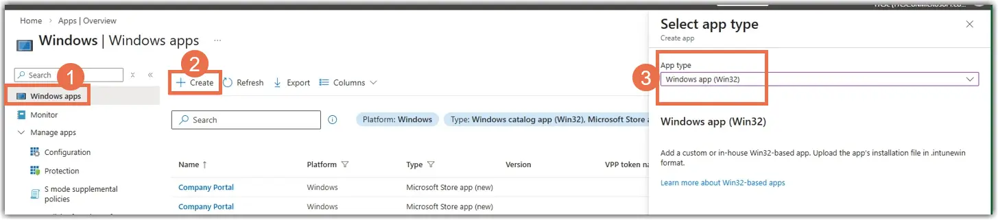 Intune Win App Deployment Instructions