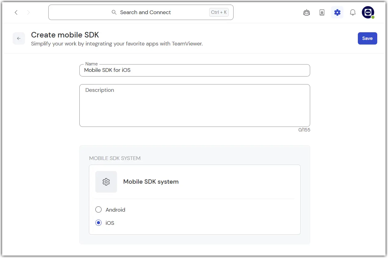 Mobile Sdk System Ios