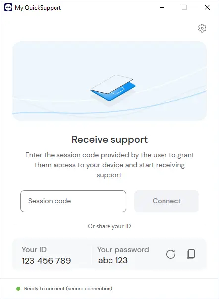 Custom QuickSupport