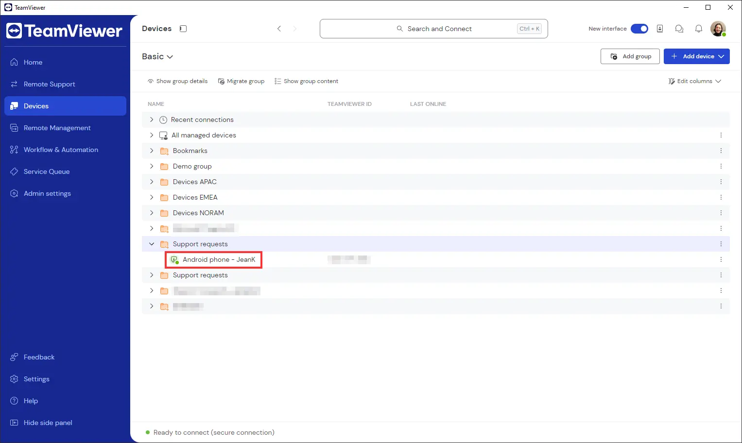 Device In Device List