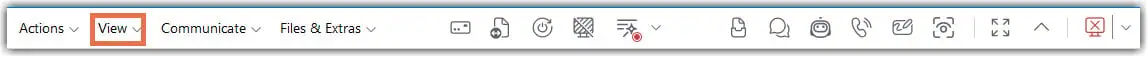 Toolbar View