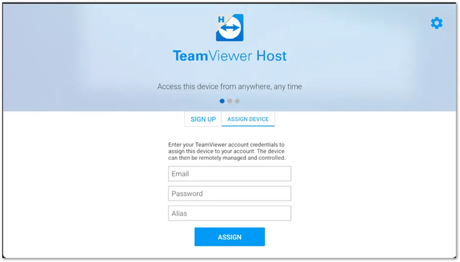 Assign Host Sony