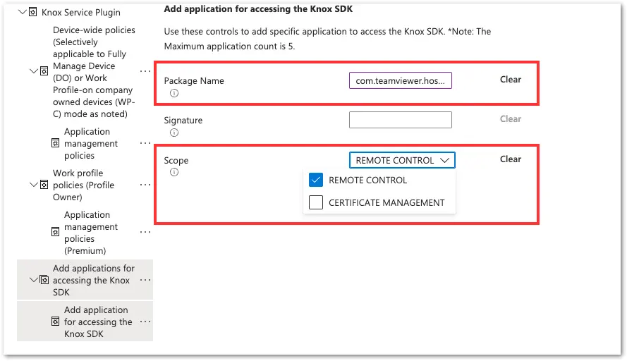 Unattended Mdm Add Package
