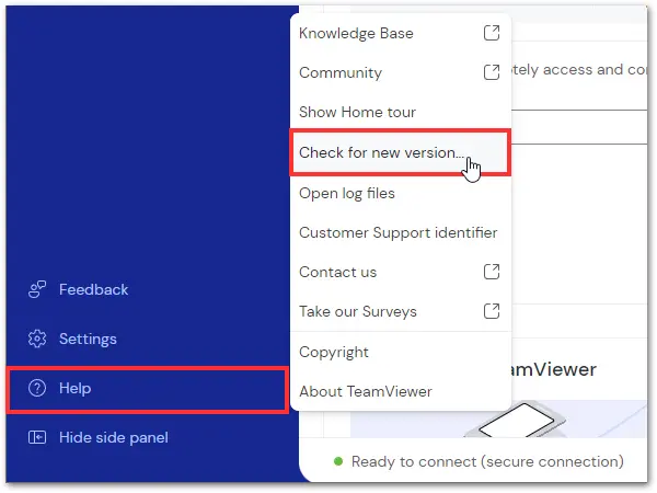 Check For New Versions