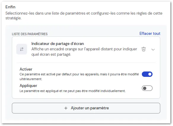 Strategie Indicateur Partage Ecran