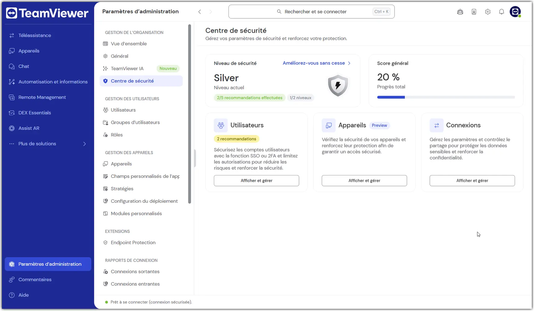 Niveau De Securite Global