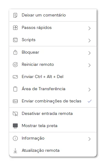 TeamViewer Remote Barra De Tarefas A C3 A7 C3 B5Es Menu Windows