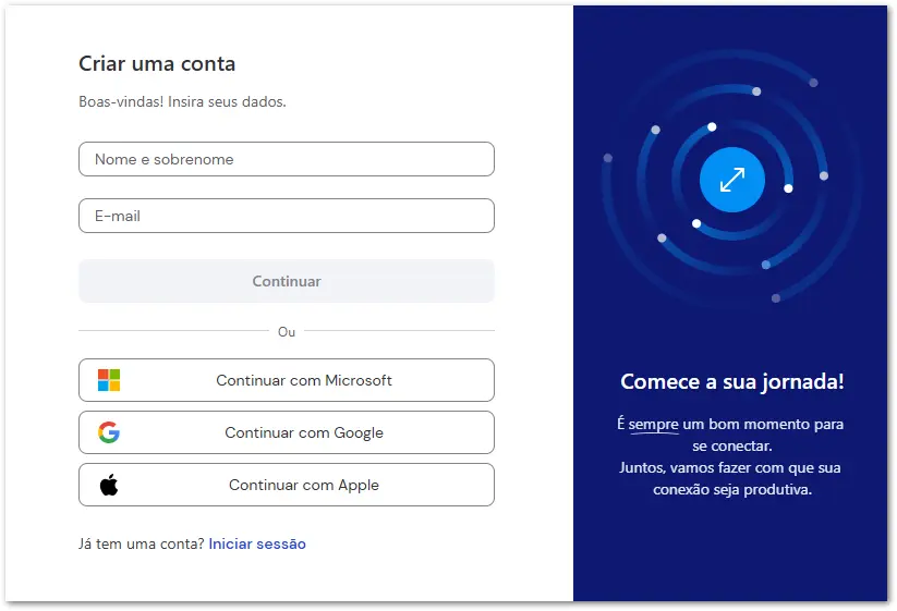 Crie Uma Conta TeamViewer Cadastro