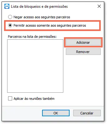 Lista De Bloqueios E De Permiss C3 B5Es TeamViewer Lista De Permiss C3 B5Es
