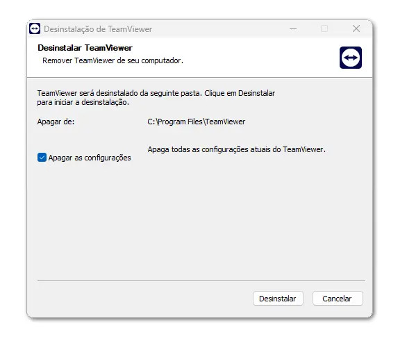 Apagar As Configuracoes