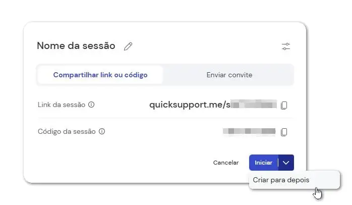 Criar Para Depois