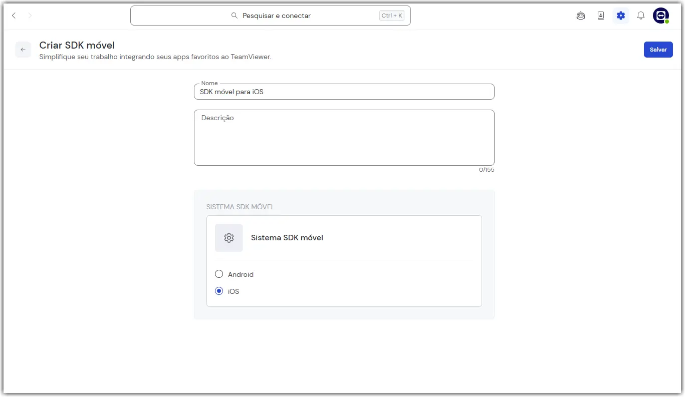 Criar Sdk Movel Ios