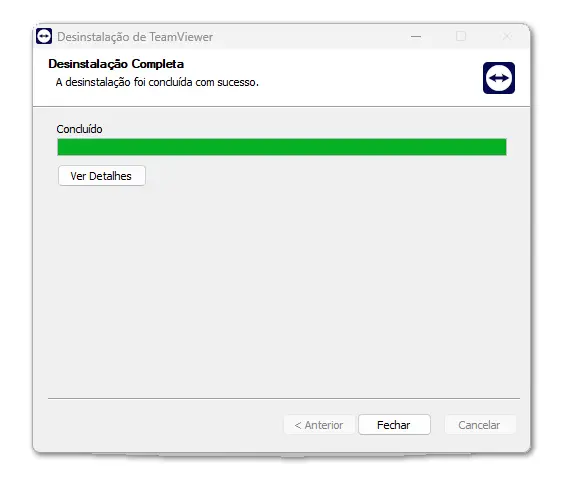 Desinstalacao Completa