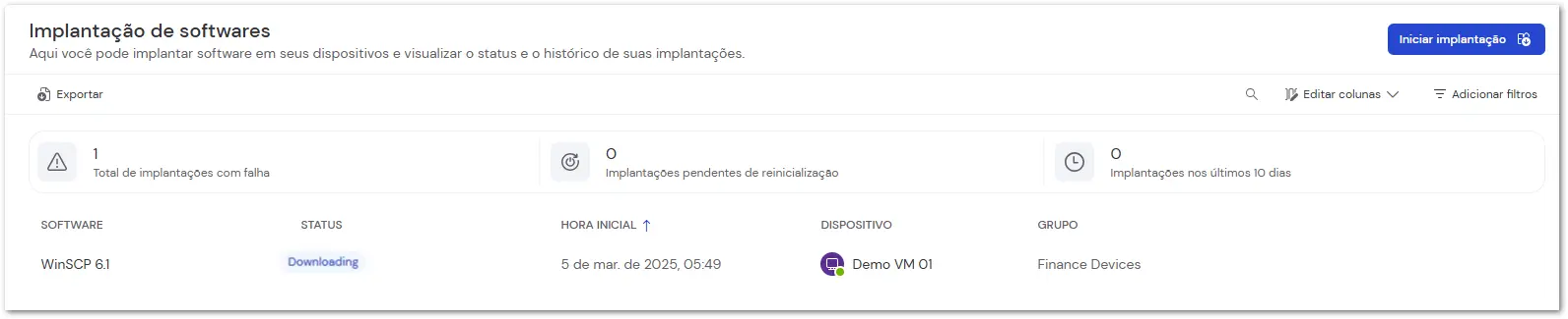 Implantacao De Softwares