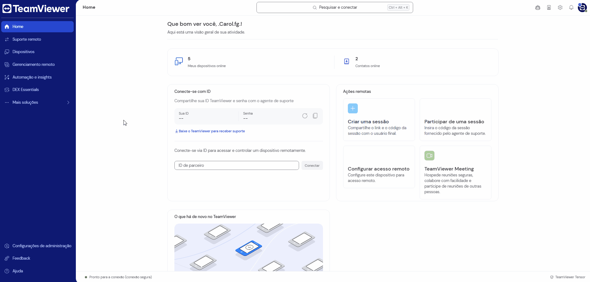 Insights De Sessao Como Mudar O Idioma Dos Resumos