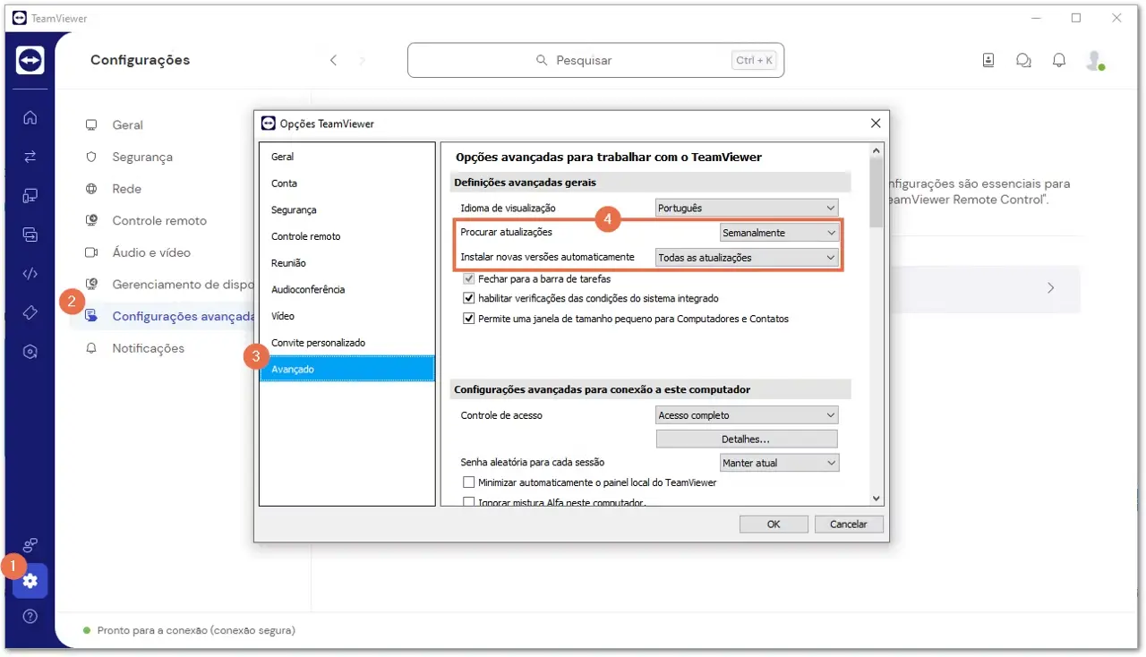 Instalar Novas Versoes Automaticamente
