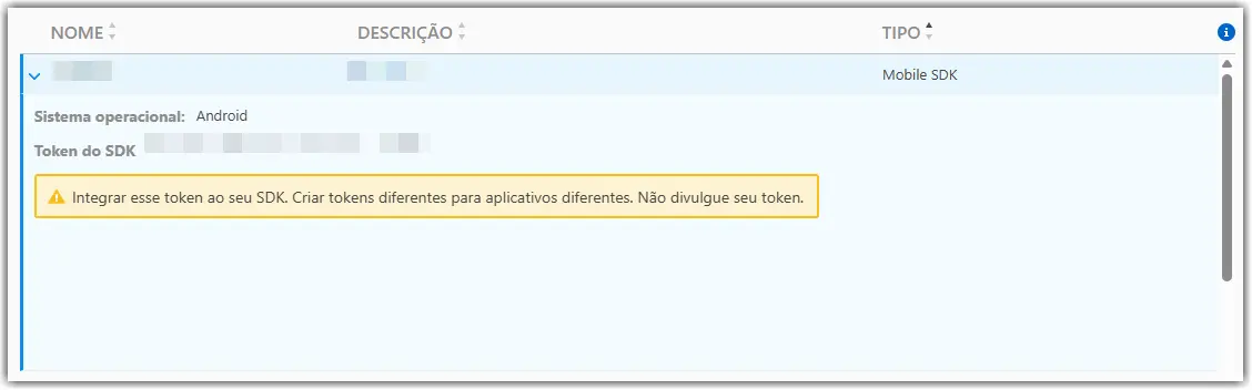 Integrar Esse Token Ao Seu Sdk