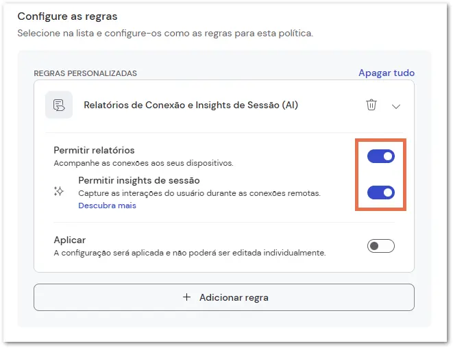 Relatorios De Conexao E Insights De Sessao Ia