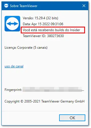 Voce Esta Recebendo Builds Do Insider