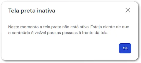 Tela Preta Inativa Mensagem Do TeamViewer