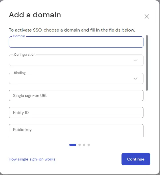 Add Domain