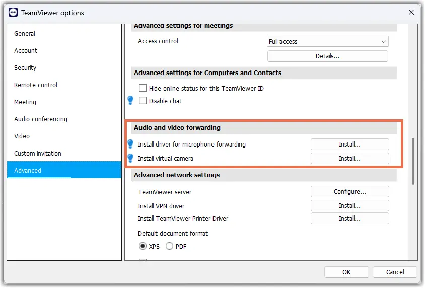 Manual Installation of Forwarding Drivers (Classic)