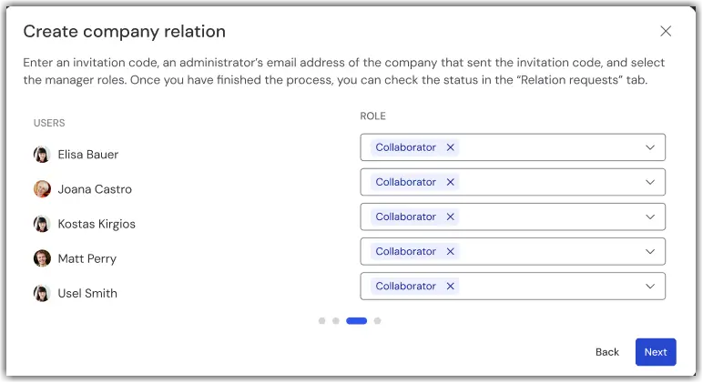 Multitenancy Create Relation Request 3