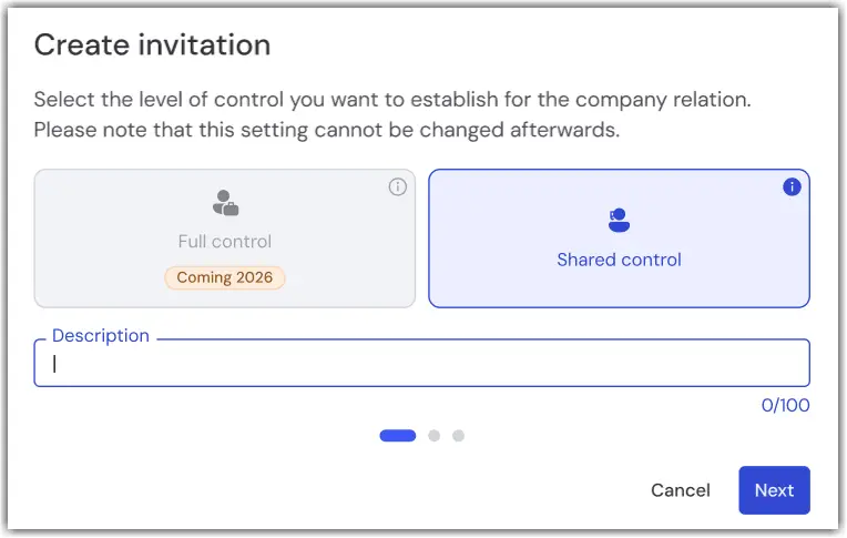 Old Multitenancy Create Invitation