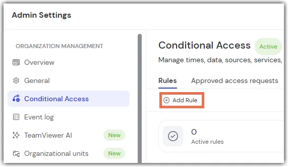 Add Rule New