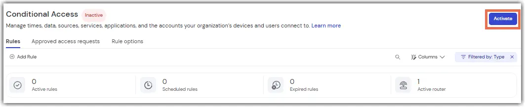 Enable Rule Verifications