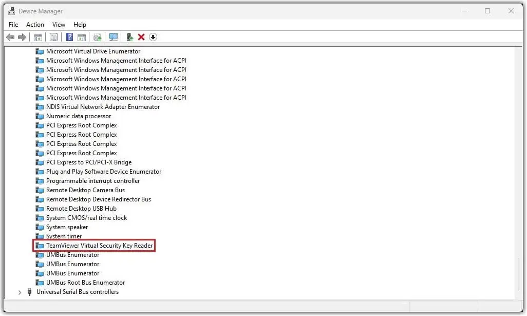 Device Manager Settings