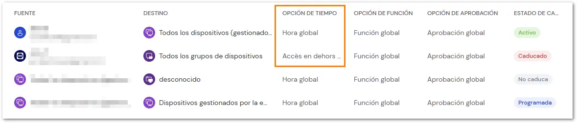 Opcion Tiempo