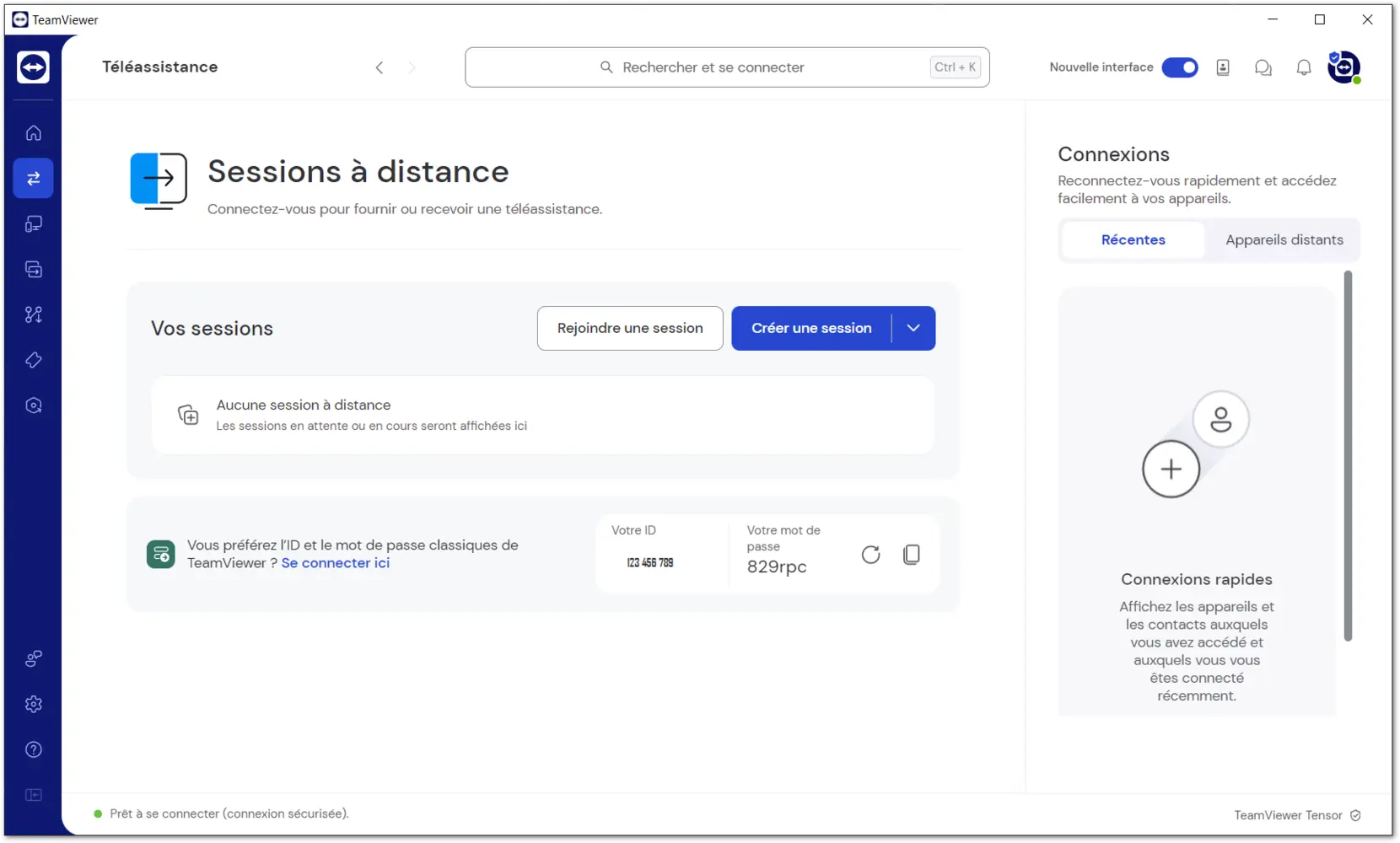 Nouvelle Interface